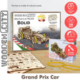 Grand Prix Car - 3D Puzzle | Wooden City | WR326