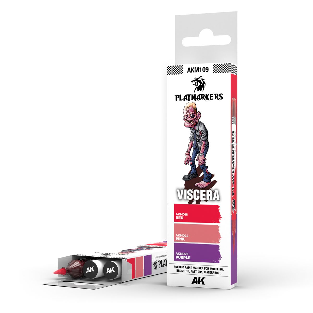 Playmarkers Viscera - Paint Marker Set | AK Interactive | AKM109