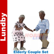 Load image into Gallery viewer, Lundby Doll set Elderly couple Billie 60-8085-00
