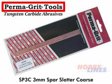 Load image into Gallery viewer, Perma-Grit SP3C 3mm SPAR SLOTTER Coarse 1/8&quot; Tungsten Carbide Permagrit
