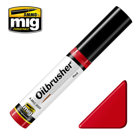 MIG3503 Red oilbrusher 10ml | Ammo by Mig Jimenez