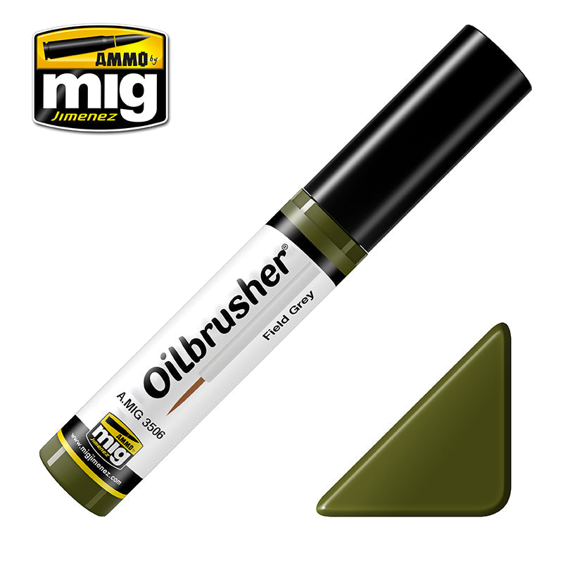 MIG3506 Field Green oilbrusher 10ml | Ammo by Mig Jimenez