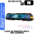 Class 68 Fearless 68016 DRS Compass - DCC Fitted | Dapol | 2D-022-012D