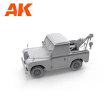 Land Rover 88 - Series IIA Crane - Tow Truck - Model Kit | AK interactive | AK35014