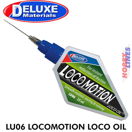Locomotive Oil 25ml LU06 LOCOMOTION Model Railways Deluxe Materials 