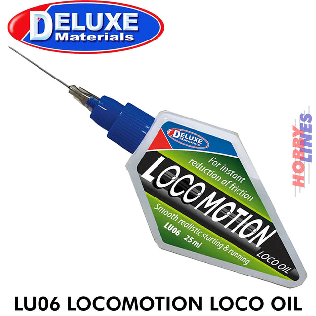 Locomotive Oil 25ml LU06 LOCOMOTION Model Railways Deluxe Materials 