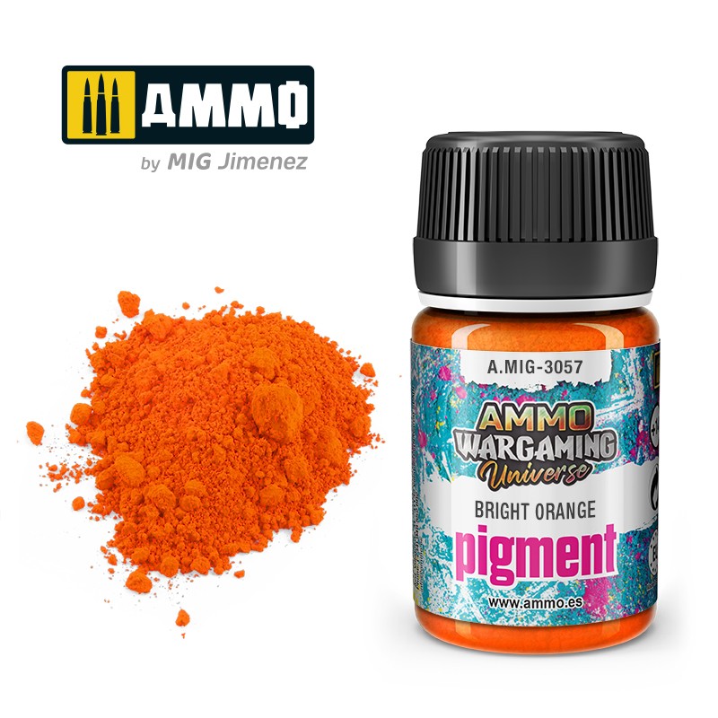  Wargaming Universe - Pigment Bright Orange - 35ml | Ammo by Mig Jimenez | MIG3057