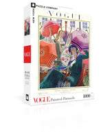 PAINTED PARASOLS New York Puzzle Company 1000pc Jigsaw 