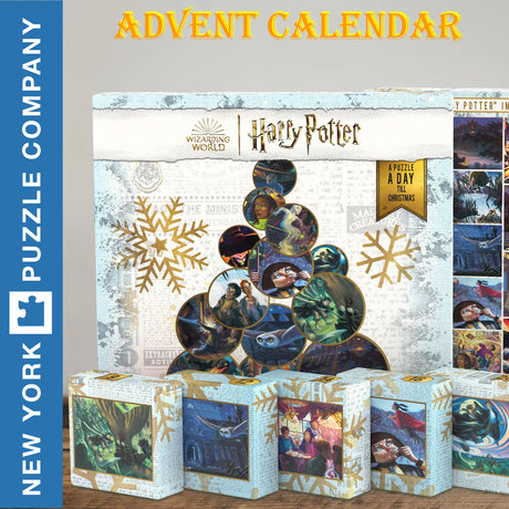 Harry Potter ADVENT CALENDAR New York Puzzle Company 24 mini puzzles Jigsaw NPZHP2270