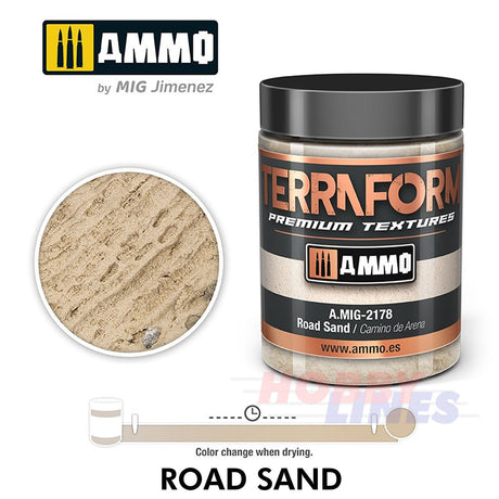 Terraform - Road Sand - 100ml | Ammo by Mig Jimenez | MIG2178