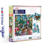 eeBoo ENGLISH GREENHOUSE 1000 pc Square Jigsaw Puzzle Super Deluxe PZTENG
