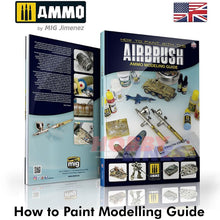 Load image into Gallery viewer, Ammo How to Paint With the AIRBRUSH Modelling Guide Book English Mig MIG6131
