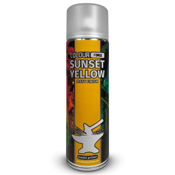 Sunset Yellow - 500ml Spray Paint | Colour Forge | TCFSPR021