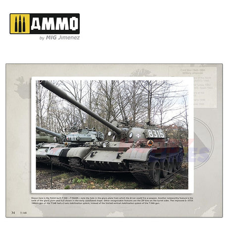 T-54 / TYPE 59 Visual Modellers Guide book Ammo by Mig Jimenez MIG6032