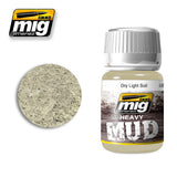 Enamel Heavy Mud - Dry Light Soil - 35ml | Ammo by Mig Jimenez | MIG1700