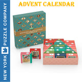 Janet Hill ADVENT CALENDAR New York Puzzle Company 24 Mini Puzzles Jigsaw NPZJH2240