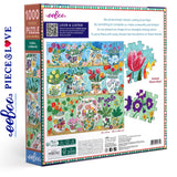 Floral Cupboard 1000pc Puzzle | eeBoo |  PZT719