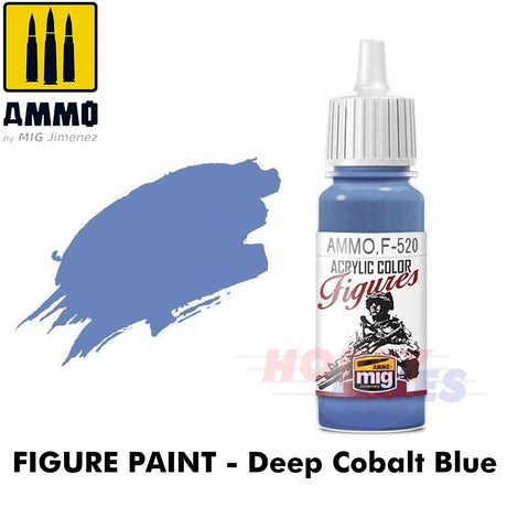 Ammo ACRYLIC COLOUR for FIGURES 17ml jar agitator ball Full Range Mig Jimenez