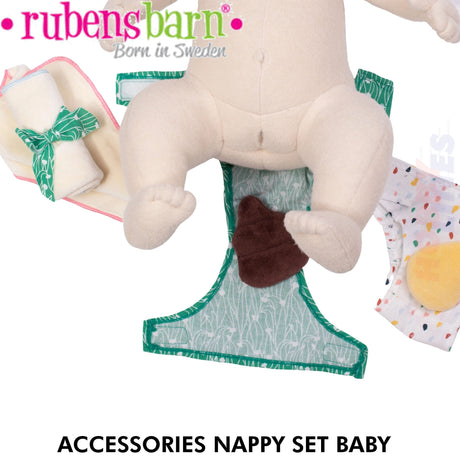 Nappy Accessory Set - Doll accessories | Rubens Barn | 30-1221-00