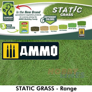 Ammo STATIC GRASS Vegitation Garden Centre Full range 2 4 6mm Mig Jimenez