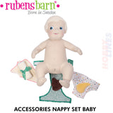 Nappy Accessory Set - Doll accessories | Rubens Barn | 30-1221-00