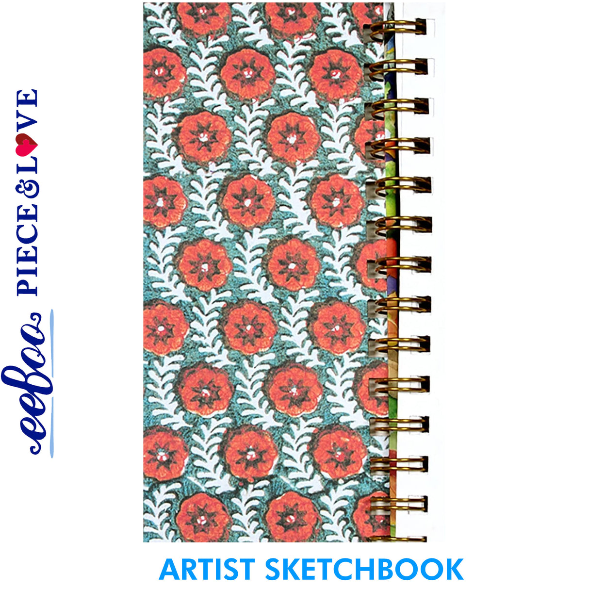 Mushroom Hardcover Artist Sketchbook - 80pg | eeBoo | SKL334