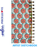 Mushroom Hardcover Artist Sketchbook - 80pg | eeBoo | SKL334