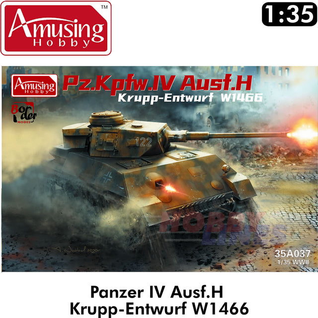 Pz.Kpfw.IV Ausf.H Krupp-Entwurt W1466 1:35 Amusing Hobby 35A037