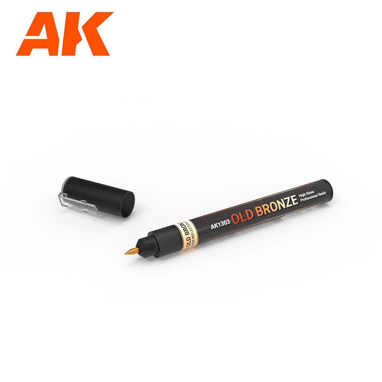 Metallic Liquid Markers - Set of 4 - Fine Tip 1.0mm | AK interactive | AK1300