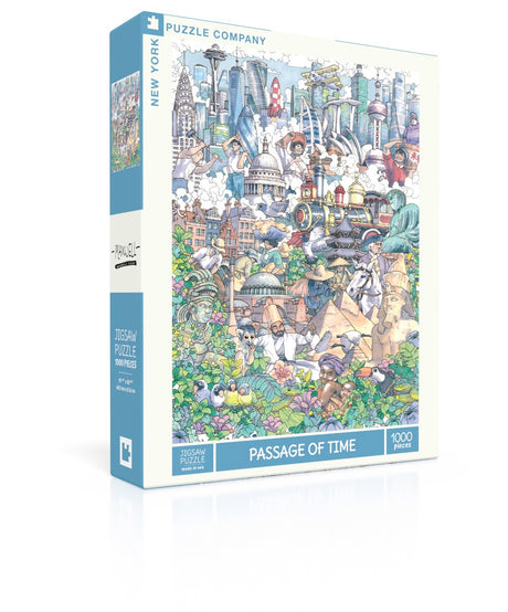 PASSAGE OF TIME New York Puzzle Company 1000pc Jigsaw 