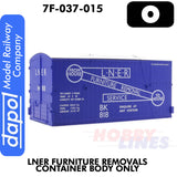 LNER Furniture Removal Container - Body only | Dapol | 7F-030-015