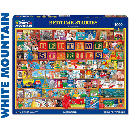 Bedtime Stories - 1000pc Puzzle | White Mountain |  2151pz