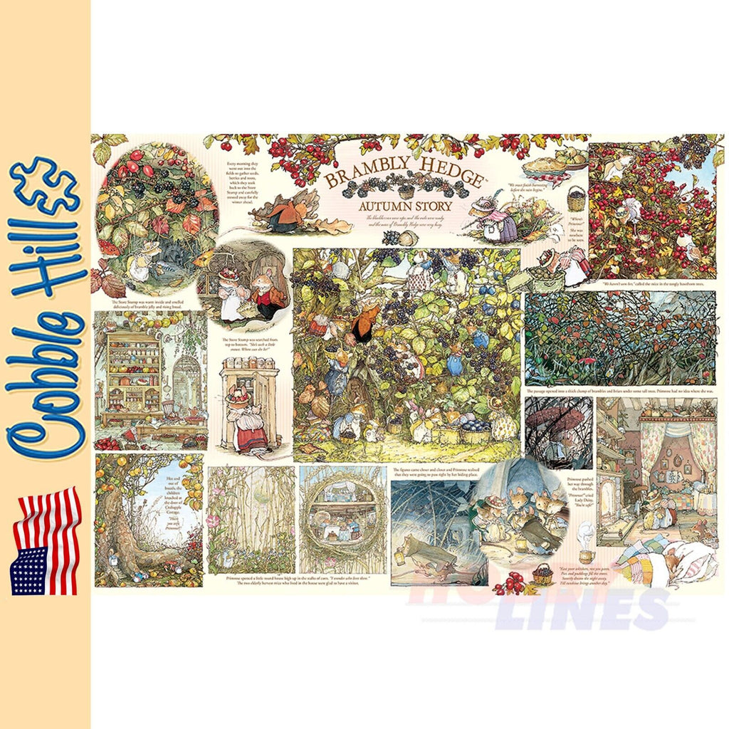 Brambly Hedge Autumn Story Cobble Hill puzzle 1000pc CH40017