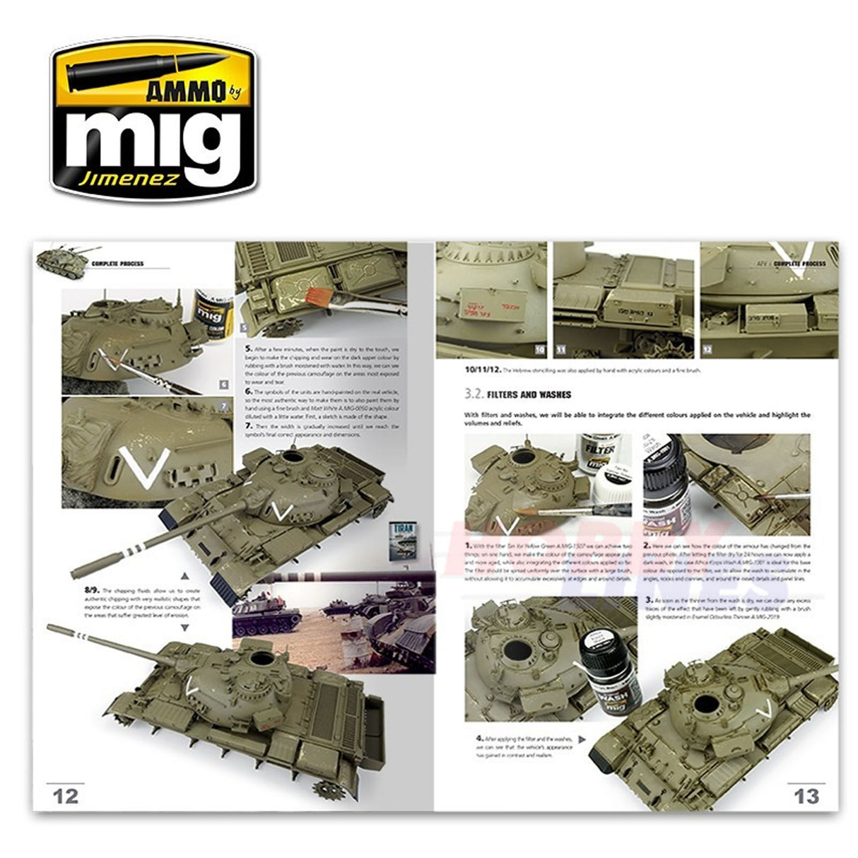 Encyclopaedia of Armour 6 - Modelling Techniques | Ammo by Mig Jimenez | MIG6155