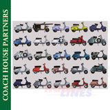 Scooters -  Through the Ages -  Jigsaw Puzzle 1000pc | Coach House Partners | CHP0153