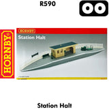 OO Gauge Station Halt Building - 1:76 | Hornby | R590
