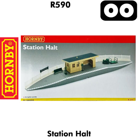 OO Gauge Station Halt Building - 1:76 | Hornby | R590