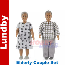 Load image into Gallery viewer, Lundby Doll set Elderly couple Nikki 60-8086-00
