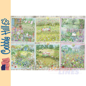 Cottage Gardens Cobble Hill puzzle 1000pc CH40013