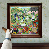 Village Orchard 1000pc Puzzle | eeBoo | PZT167