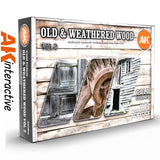 Oil & Weathered Wood - Vol 2 - Cold Colours - 3G Acrylic Paint x 6 | AK interactive | AK11674