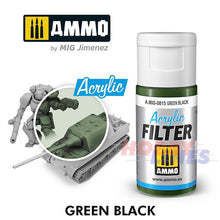 Load image into Gallery viewer, Ammo ACRYLIC FILTER 15ml Full Range of 30 Filter Colours Mig Jimenez
