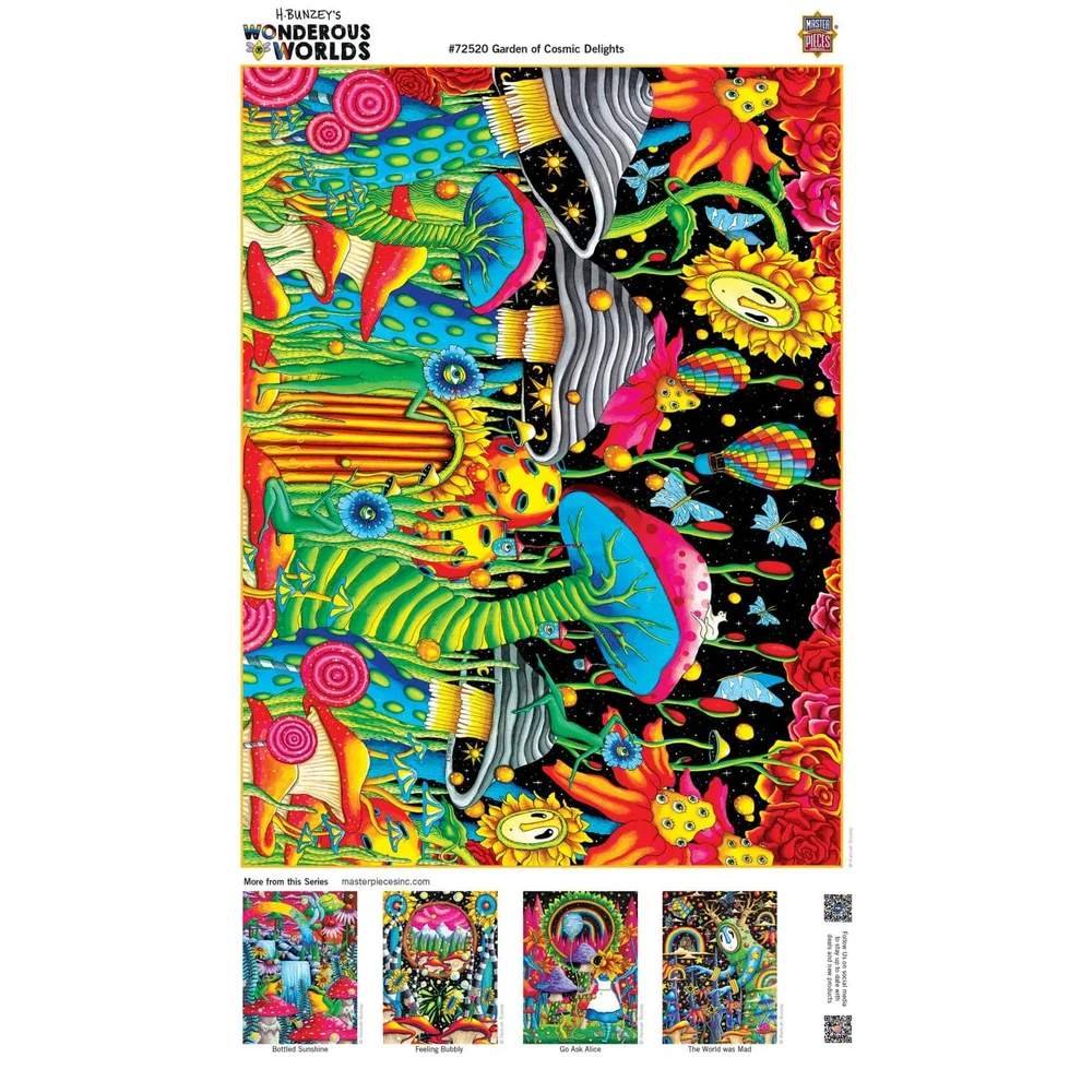Garden of Cosmic Delights - 1000pc Puzzle | Masterpieces | 72520