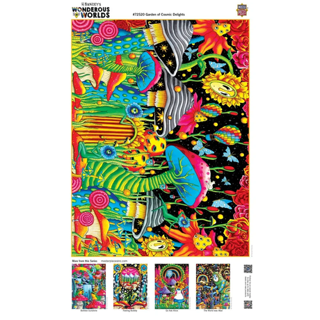 Garden of Cosmic Delights - 1000pc Puzzle | Masterpieces | 72520