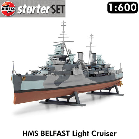 HMS Belfast Light Cruiser Starter Set | Airfix | A55111