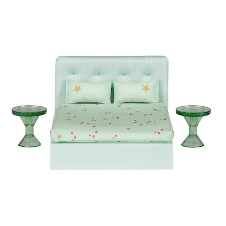 Bed With Upholstered Headboard Set | Lundby | 60-2107-00