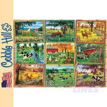 Load image into Gallery viewer, Postcards from the Farm Cobble Hill puzzle 1000pc CH40014
