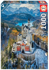 Neuschwanstein Castle From The Air 1000 Piece Jigsaw Puzzle | Educa | 19261
