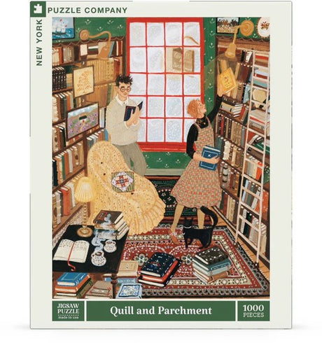 Quill and Parchment 1000pc Puzzle | New York Puzzle Company | NPZLP2541