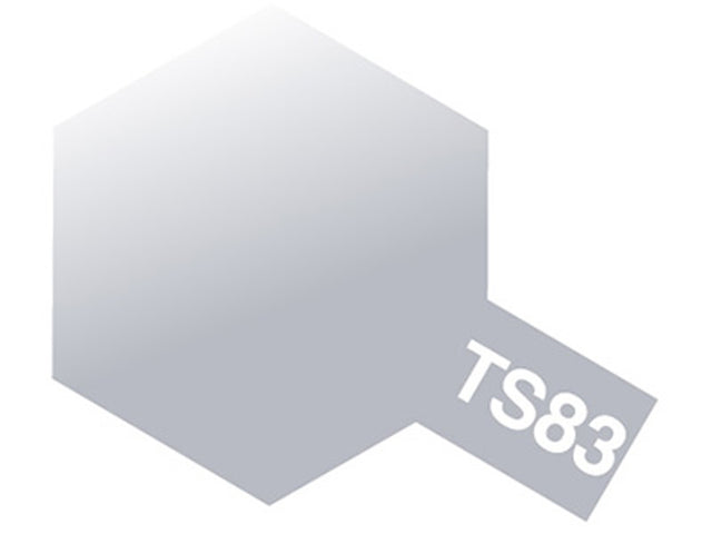 Tamiya Ts-83 Metallic Silver Spray Paint